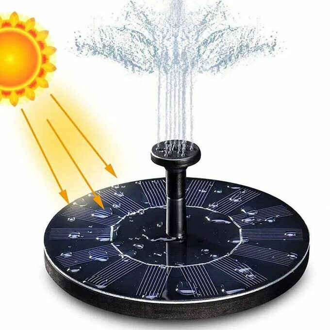 Фонтан на солнечной батарее Solar Fountain f080127. Фонтан Прудовый плавающий Solar 1,4 Вт. Садовый фонтан на солнечной батарее арт 1041236954. Fonsun - фонтаны на солнечной батарее.