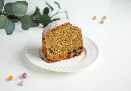 Веганский кулич