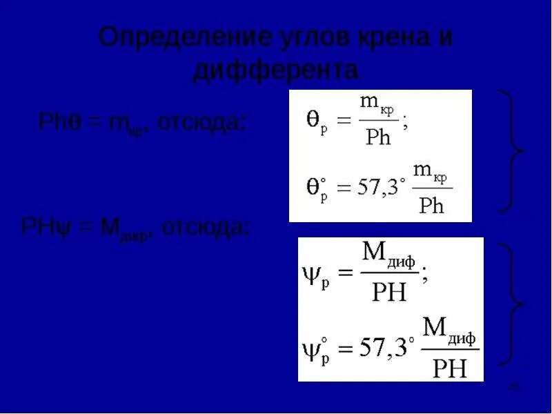 Угол дифферента. Угол крена формула. угол дифферента формула. угол крена судна формула. определение угла крена формула.