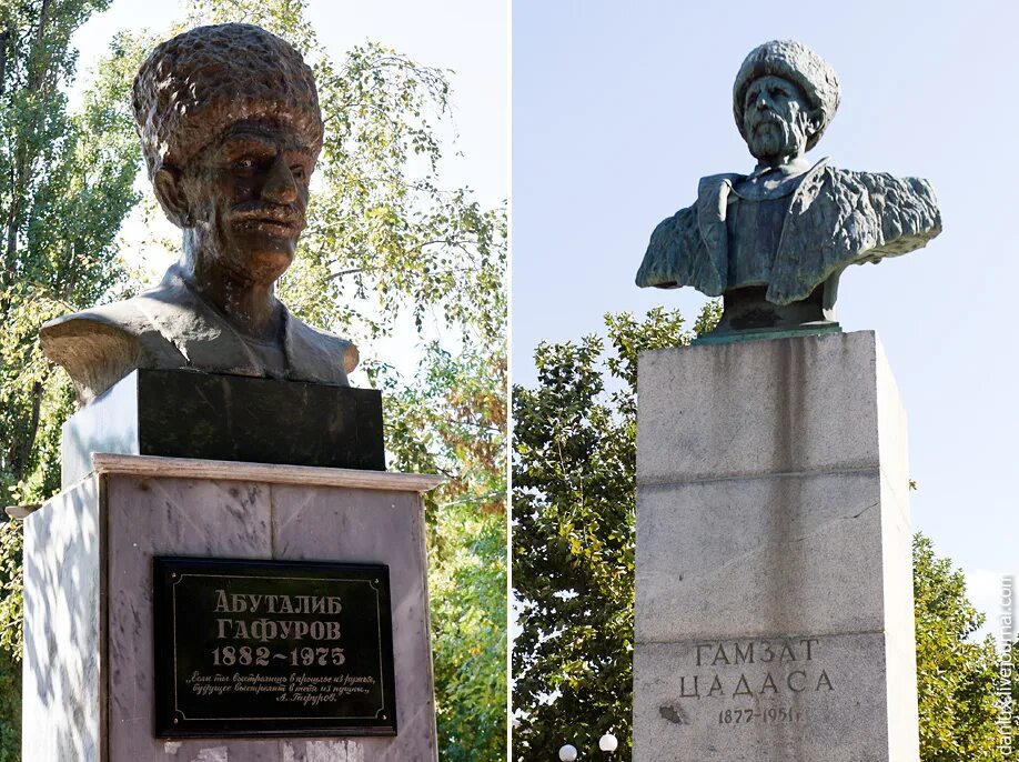 где похоронен гамзат цадаса