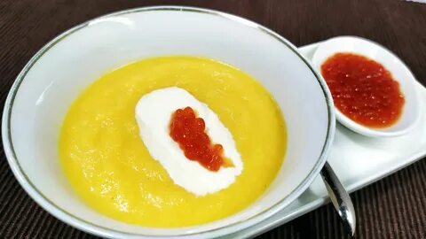 Тыквенный суп со сливками калорийность