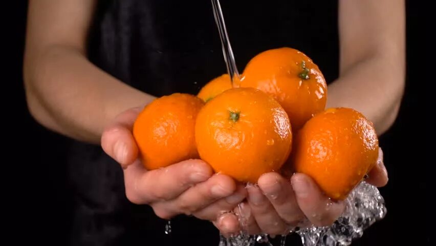 Эксперимент с мандарином