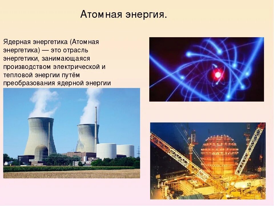 Ядерная атомная энергия это