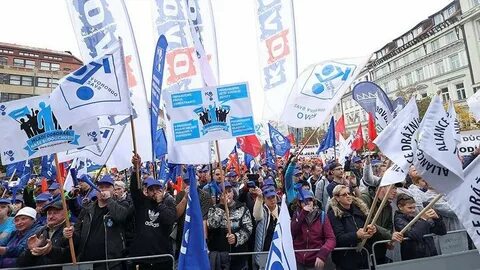 Митинг профсоюзов