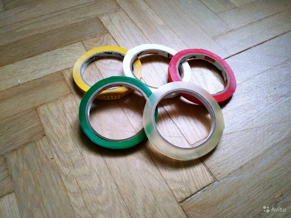 Скотч 9 мм. Скотч для клипсатора 12 мм.
