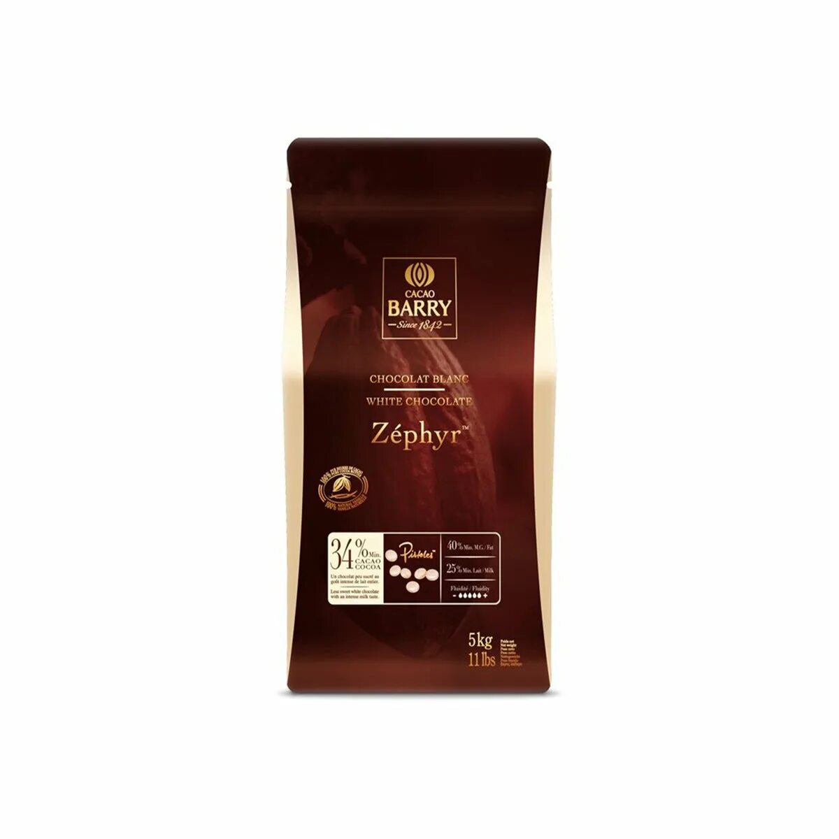 Содержание какао в белом шоколаде. Шоколад белый 34% zephyr cacao barry 1 кг. белый шоколад какао барри зефир 34. шоколад белый &quot;cacao barry&quot; zephyr 34% (5 кг). шоколад белый zephyr 15 chw-n34zeph-2b-u77.