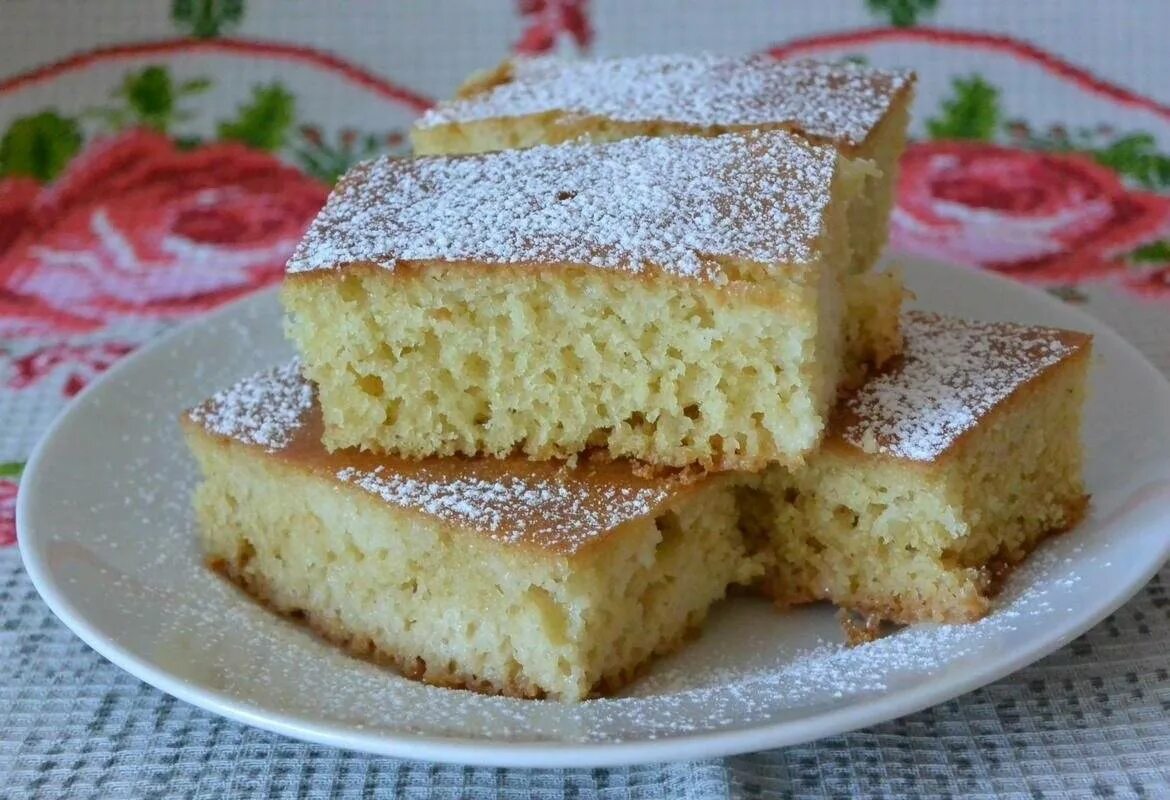 Рецепт приготовления пирога с манкой