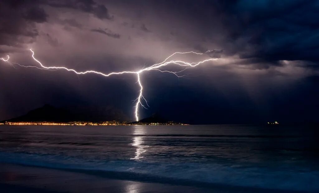 Thunder and lightning