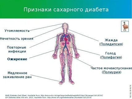 Симптомы заболевания диабетом у женщин