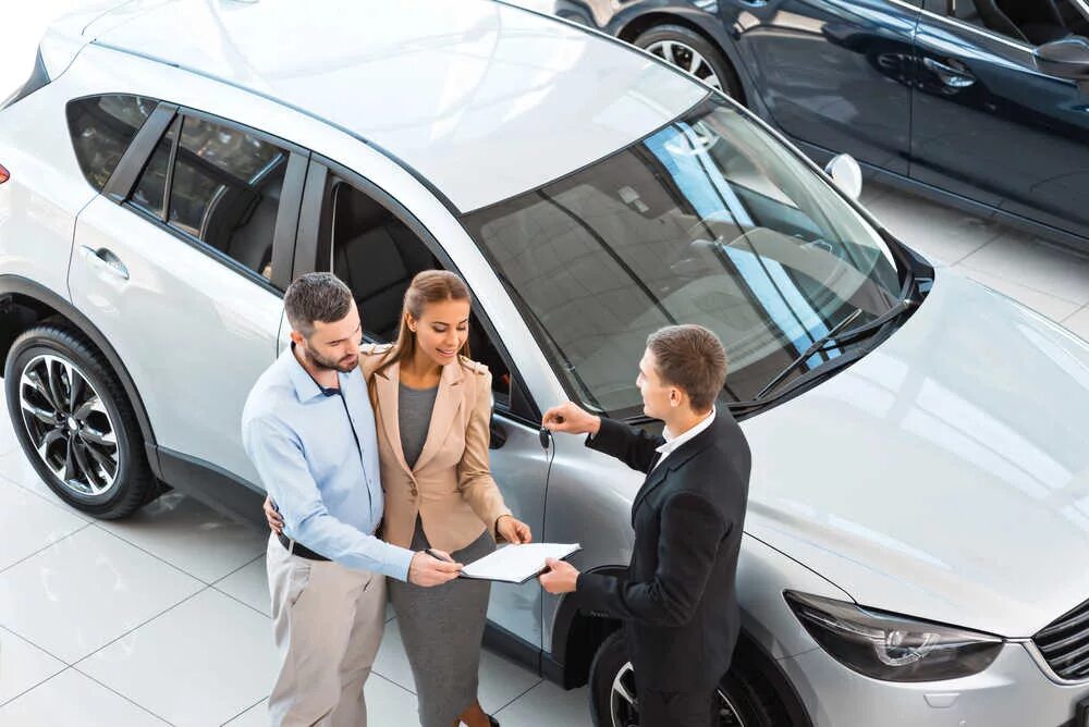 He buy a car
