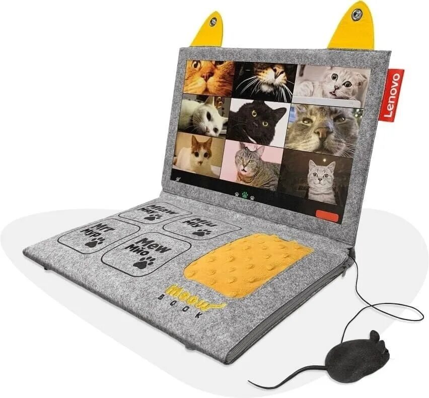 Meowpad звуки. Ноутбук для котов. Кошка с ноутбуком. Отдельный ноутбук для кота. Meowpad.