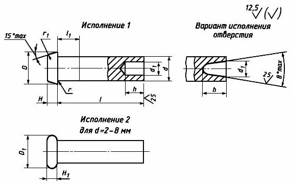 Различные варианты исполнения