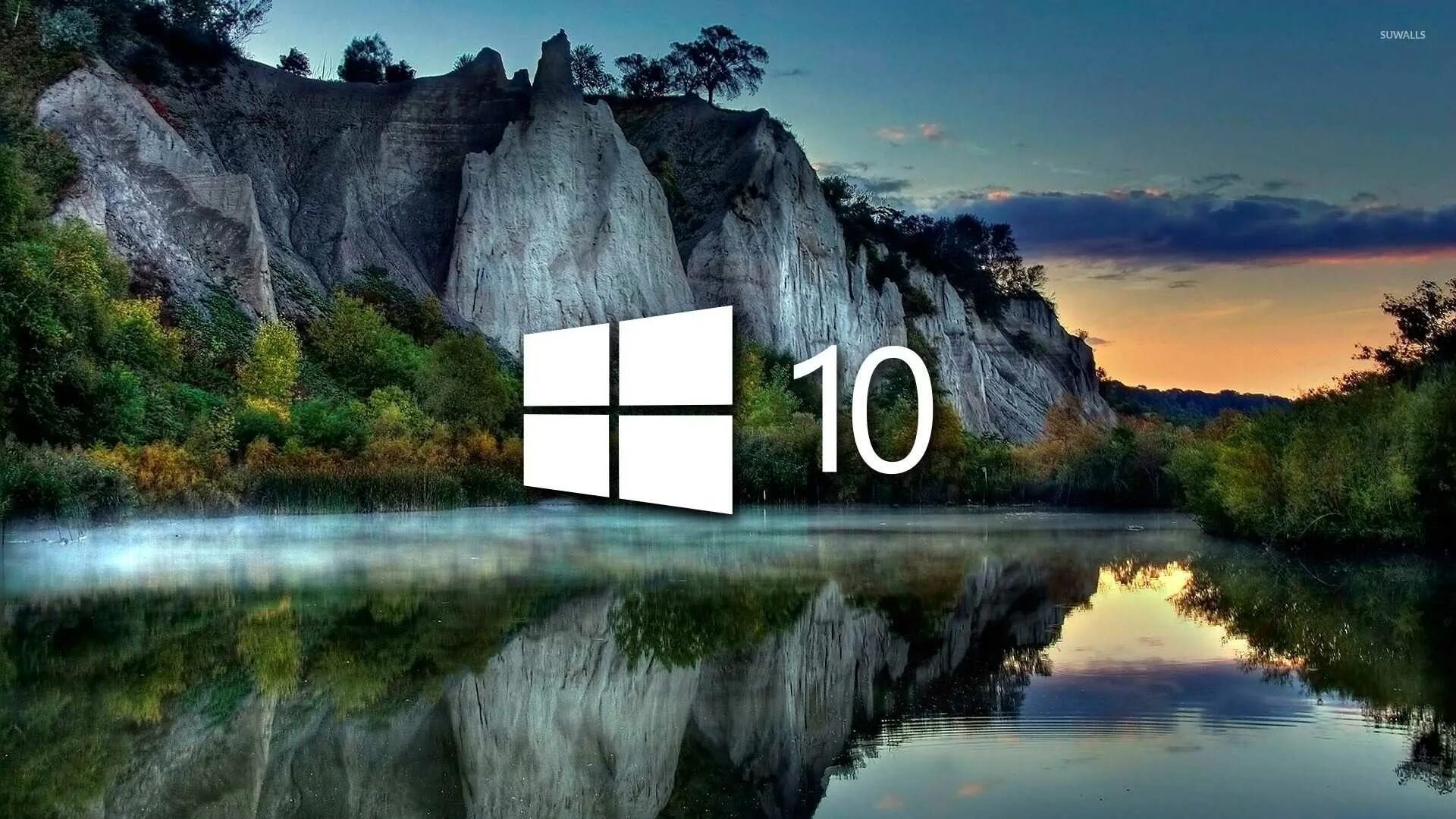 Красивая заставка виндовс 10. Фоновый рисунок виндовс 10. Рисунок рабочего стола Windows 10. Картинка для фона рабочего стола Windows 10.