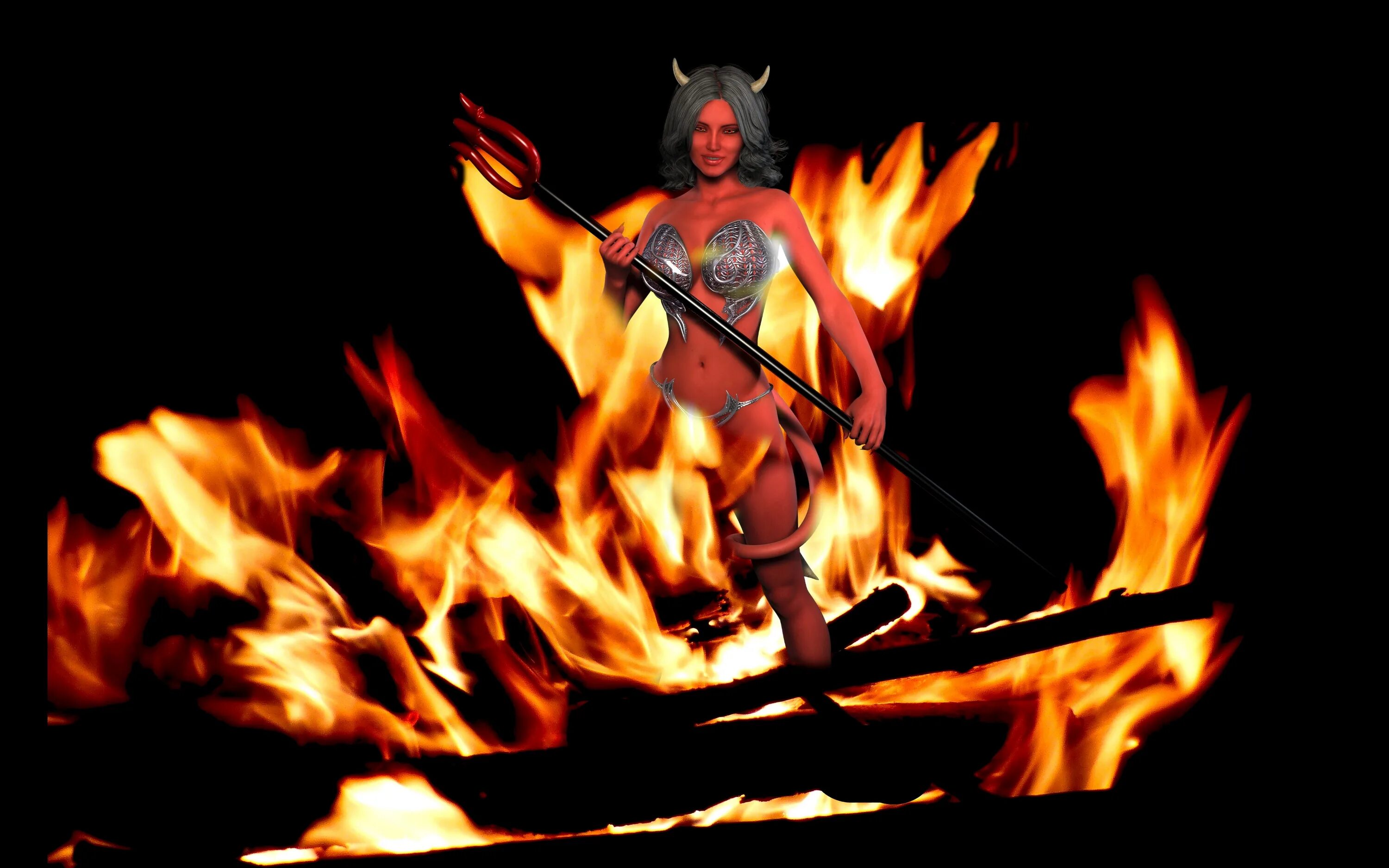 Fire devil
