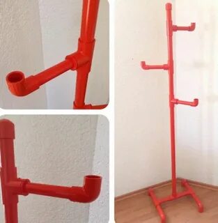 Изготовить стойки из пластика