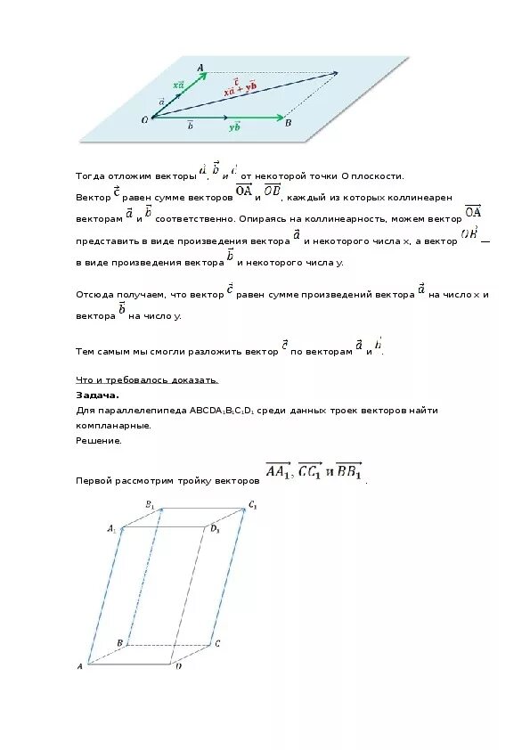 Компланарные векторы 10 класс. Компланарные и некомпланарные вектора 10 класс. Атанасян 11 класс компланарные векторы. Компланарные векторы 11 класс презентация Атанасян.