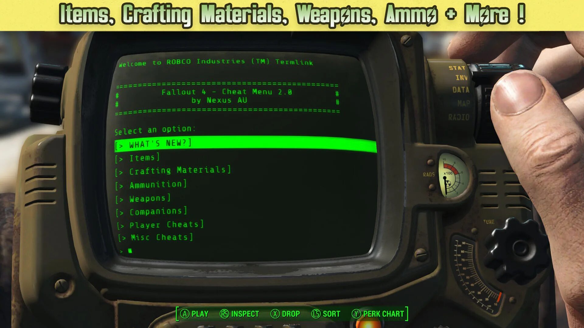 Как переводится fallout. Терминал фоллаут 4. Fallout 4 (Xbox one) Скриншот. Fallout 1 menu. Фоллаут 4 меню.