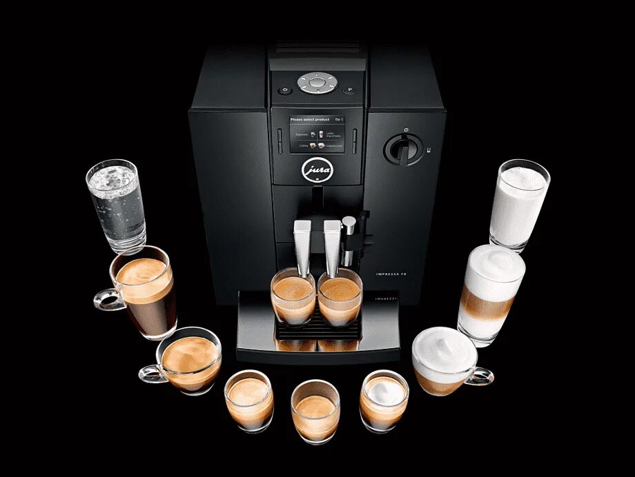 Кофемашина jura Impressa f8 TFT. Jura Impressa f8 TFT. Кофемашины » jura » Impressa f8 TFT. Jura Coffee Machine.