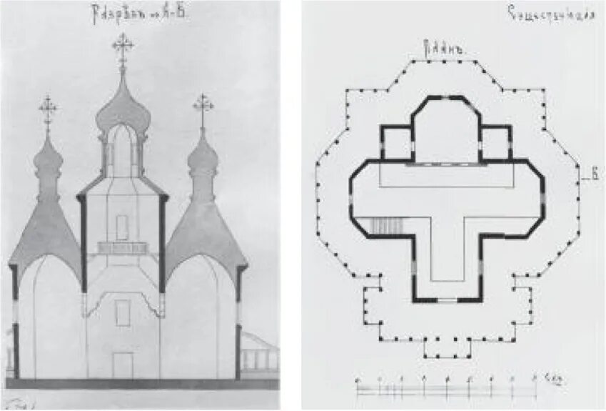 Чертеж троицкого собора. Чертеж храма на ватмане с членениями. Масштабная линейка на чертеже. Храмы и соборы в золотом сечении. Инженер конструктор профессия для детей.