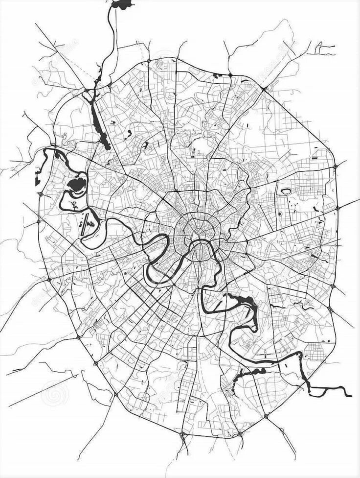 Карта москвы черно белая. Карта москвы вектор. Серая карта москвы. Серая карта москвы. Графическая карта москвы.