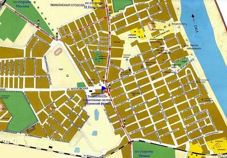 Карта дорог муром