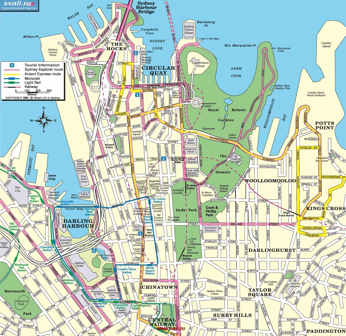 город сидней на карте координаты