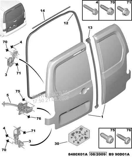 Купить заднюю дверь ситроен. Ручка задней двери Пежо партнер b9. Ручка задней двери Пежо партнер 2008. Peugeot partner петля задней двери 2008 года. Петли задней двери Пежо партнер б9.