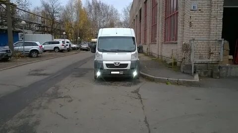Туманки пежо боксер