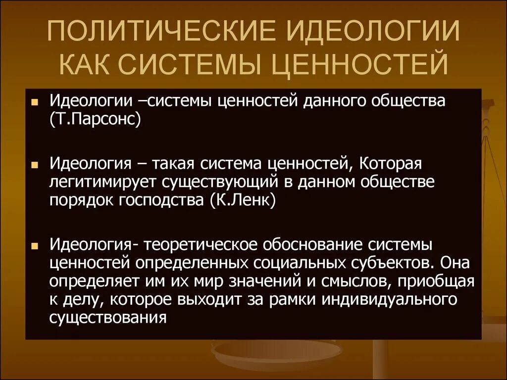 Общественно политические ценности это. Политические идеологии. Ценности идеологий. Ценности политических идеологий. Политические ценности и политическая идеология.