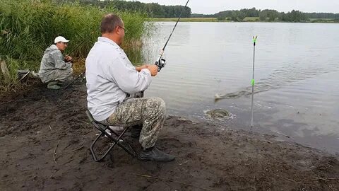 Рыбалка на карася с берега видео