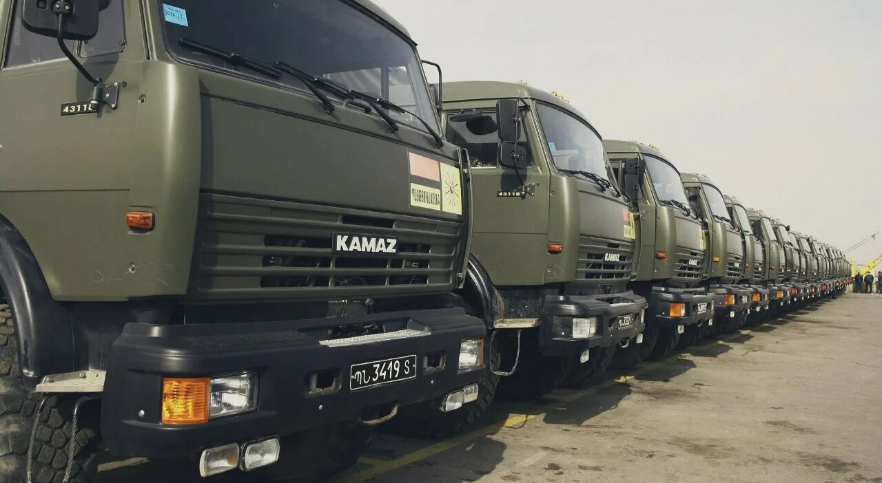 Камазы осетии