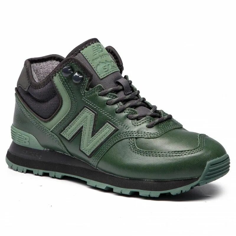 Купить кроссовки баланс мужские. New Balance зеленые мужские mh574. NB 574 Winter Mid. Мужские кроссовки New Balance mh574. Нью баланс 574 мужские зима зеленые.