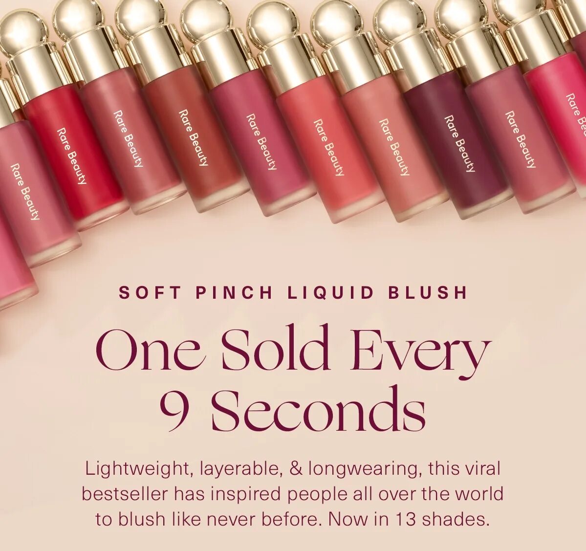 жидкие румяна rare beauty