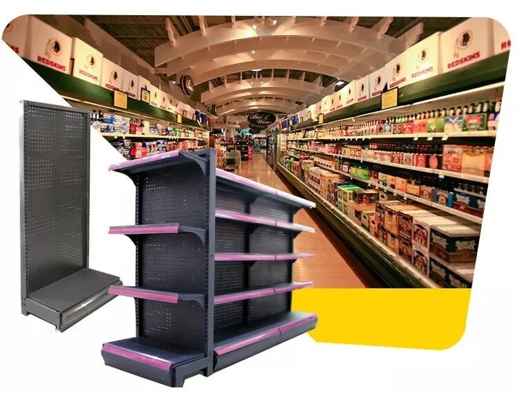 Полки супермаркета. Стеллаж для бакалеи. Полки для продуктового магазина. Полки в супермаркете. Полки в супермаркете.