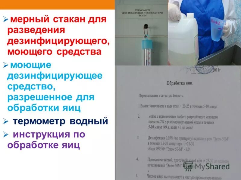 Дезинфицирующее средство для обработки яиц. Обработка яиц в дошкольных учреждениях. Емкости с рабочими растворами дезинфекционных средств. Емкость для дезинфекции и моющих растворов.