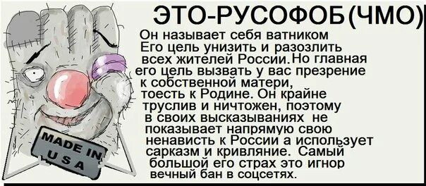 Примеры русофобии. Кто такой русофоб. Русофобы картинки. Что означает русофоб. Русофобские высказывания.