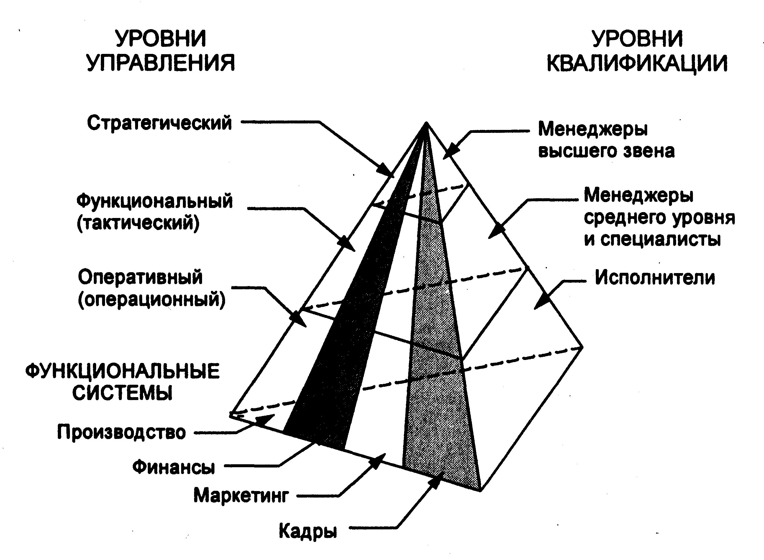 Уровни управления. Типы информационных систем. Менеджер среднего звена. 4 Уровня управления.