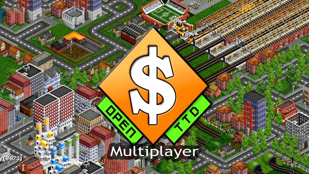 Guide ttd. Transport tycoon deluxe 2025. openttd logo. openttd icon. openttd прохождение.