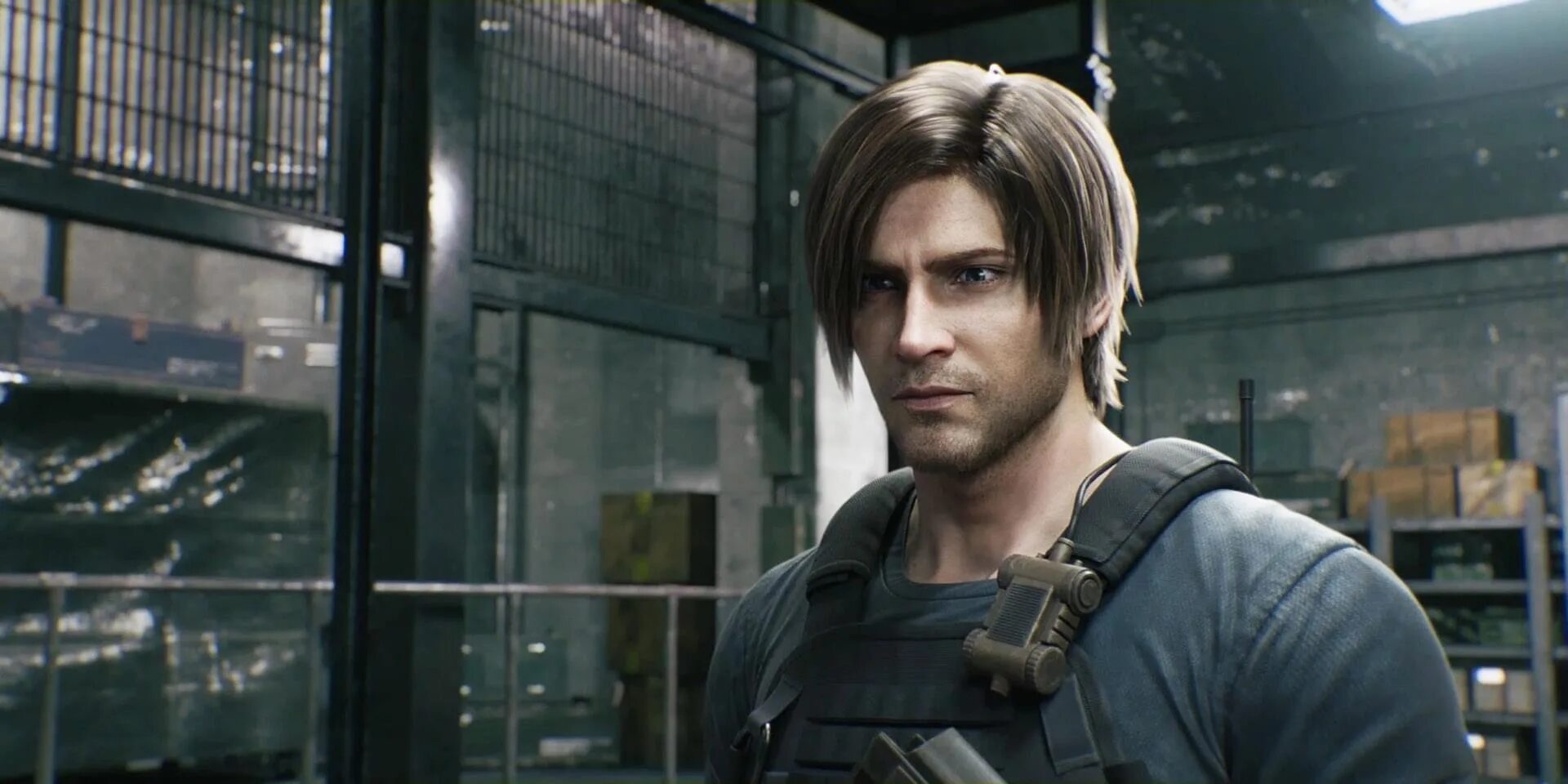 Остов зла. Resident Evil Death Island Leon. Leon Kennedy Death Island.