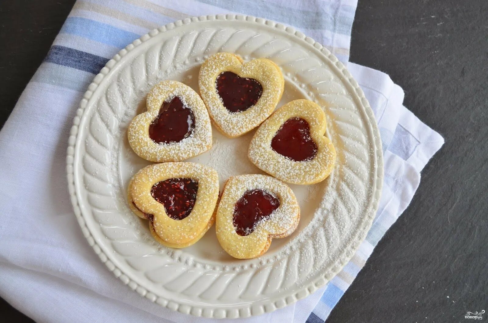 Печенье сердечки рецепт с фото Печенье "Сердечки" ко дню Святого Валентина