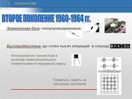 Языки программирования второго поколения эвм