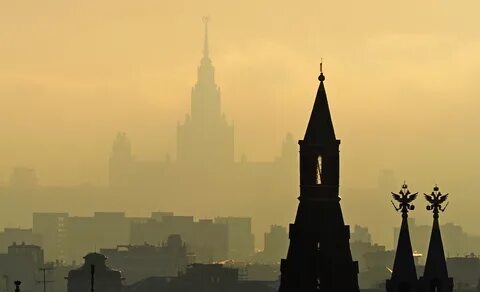 Туман в москве