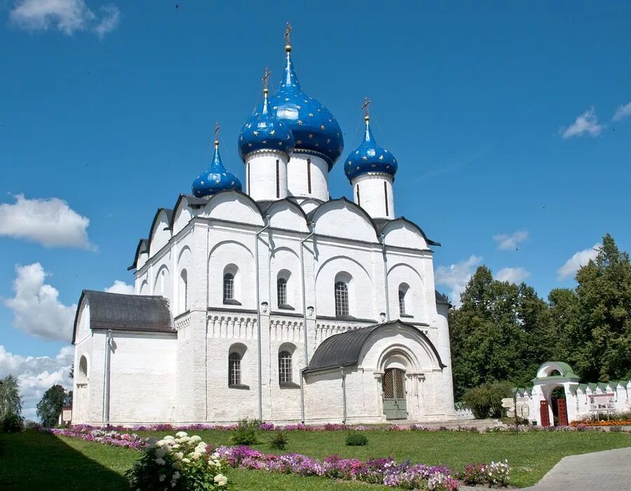 Церкви золотого кольца. Суздальский Кремль.