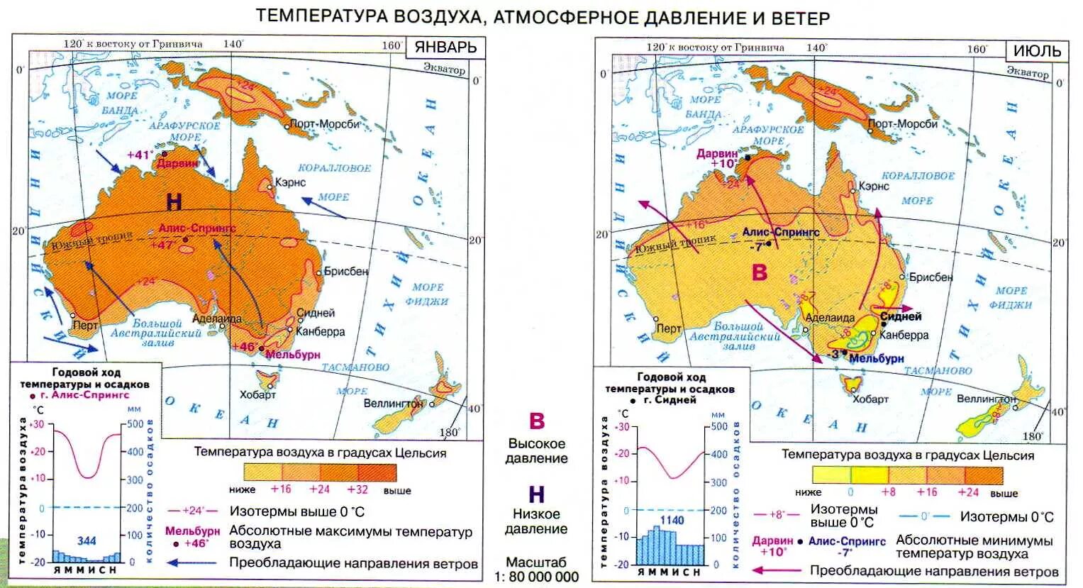Осадки в январе в австралии. Карта климатических поясов Австралии. Климатическая карта Австралии Австралии. Карта температур Австралии. Климатическая карта Австралии 7 класс география.