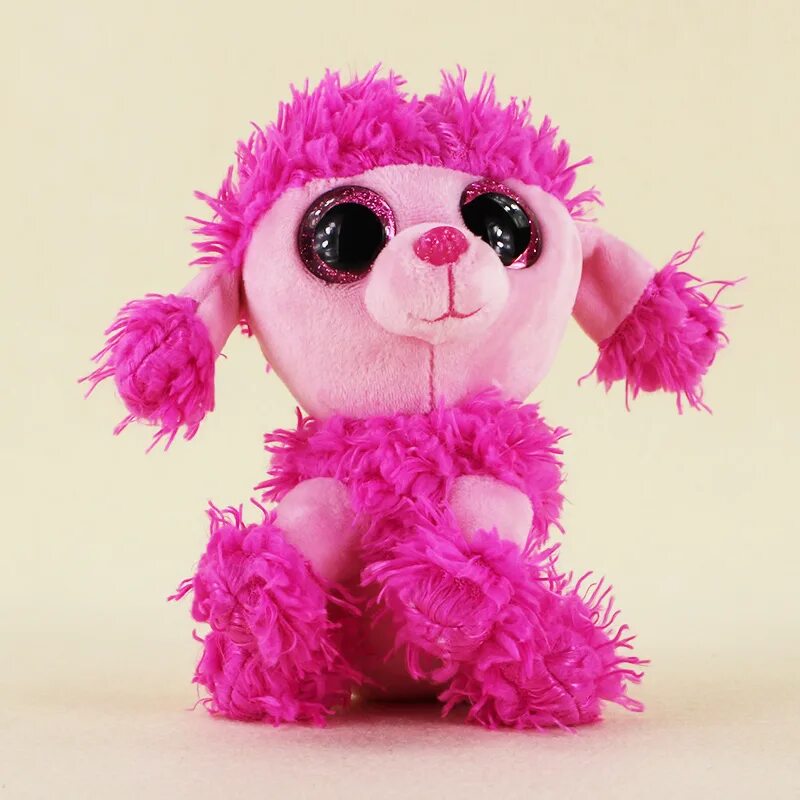 Мягкая игрушка ty Beanie Boos пудель Patsy 15 см. Розовая собачка игрушка. Мягкая игрушка розовая собачка. Розовый пудель игрушка.