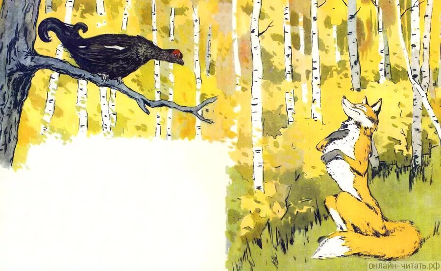 Лис и тетерев. Лиса и тетерев. л.н толстой тетерев и лиса иллюстрации. тетерев и лиса толстой. л н толстой лиса и тетерев.