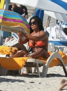 MARIPILY RIVERA in Bikini at a Beach in Miami 10/14/2019.