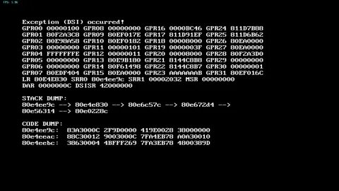 Exception error occurred