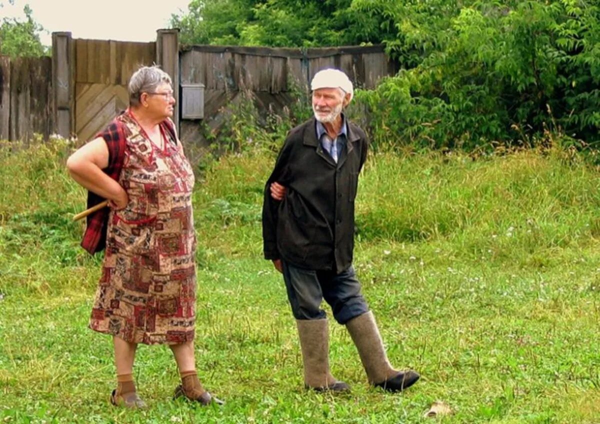 Бабки рассказы в деревне