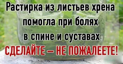 Хрен от боли